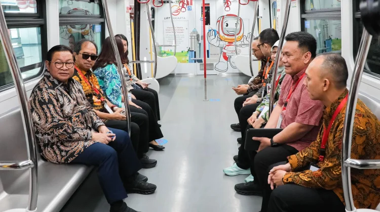 Progres Pembangunan LRT Velodrome–Manggarai Capai 97,9 Persen