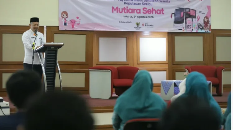 Sudin Kesehatan Kepulauan Seribu Gandeng YKPI Gelar Skrining Kangker Gratis