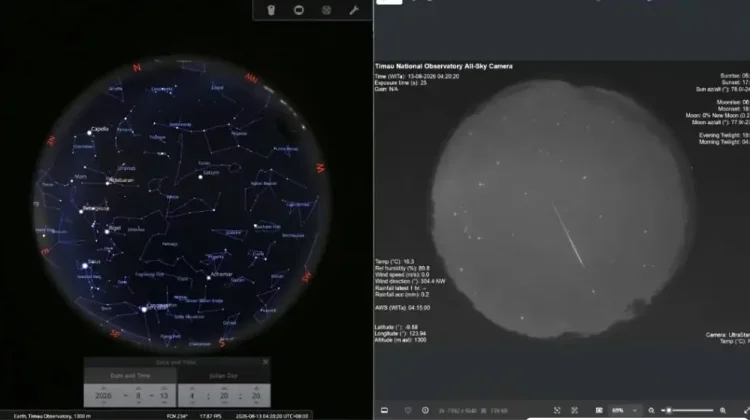 Terlewat Puncak Hujan Meteor Perseid? Lihat Rekaman BRIN Ini