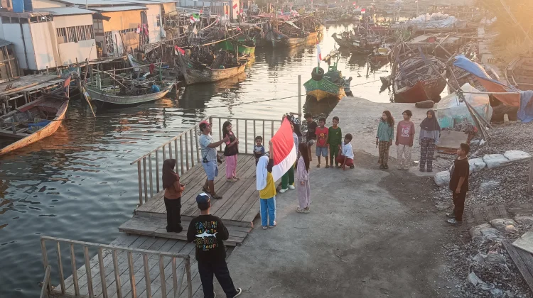 Jelang Hari Merdeka, Jakarta Utara Cerah Berawan