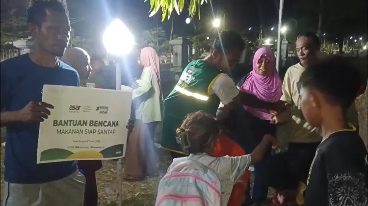 Gempa M7,7 Guncang NTT, Bantuan Laznas ASAR Humanity dan Relawan KSATRIA Disalurkan