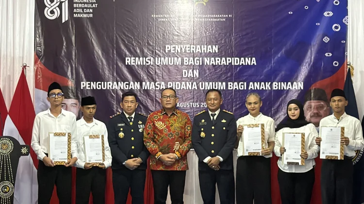 Sebanyak 7.555 Warga Binaan Jakarta Terima Remisi HUT ke-81 RI
