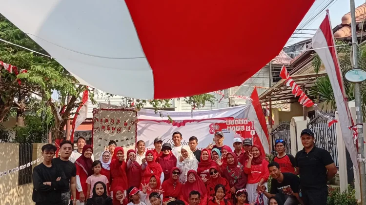 Dari Balita hingga Lansia, Warga Komplek Deplu Meriahkan HUT ke-81 RI