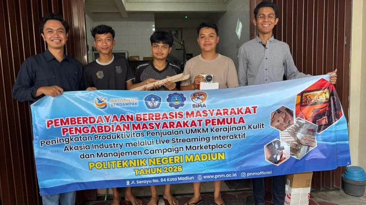 Pengrajin Kulit Magetan Berjualan lewat Siaran Langsung