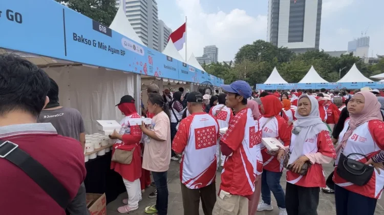Pesta Rakyat Kemerdekaan di Monas Hadirkan 1.200 Tenant UMKM dan Kuliner Gratis