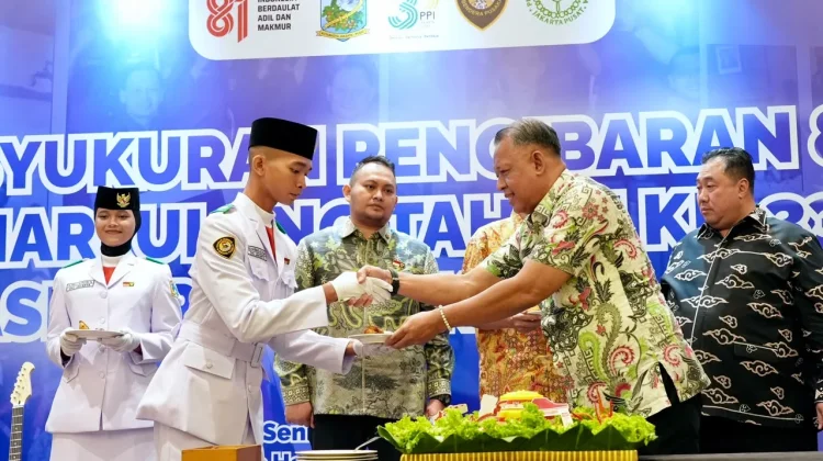 Suban Kesbangpol Jakpus Gelar Syukuran HUT ke-33 Paskibraka