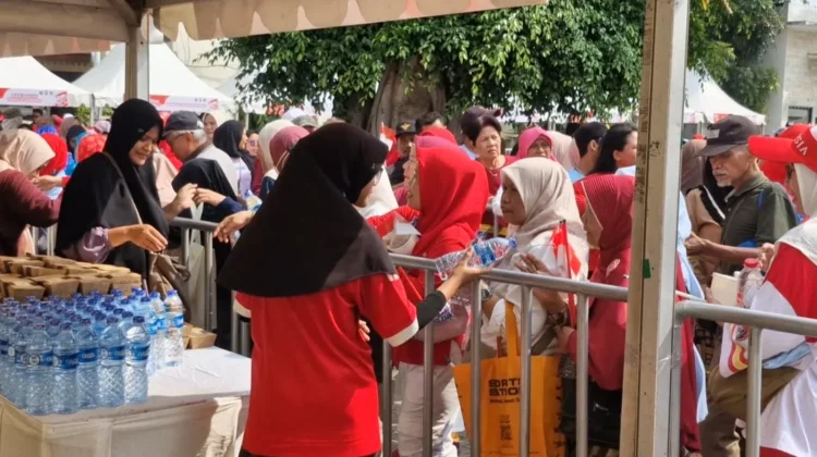 Jamuan Rakyat Matraman Meriah, Ada Ribuan Paket Sembako dan Makanan Gratis