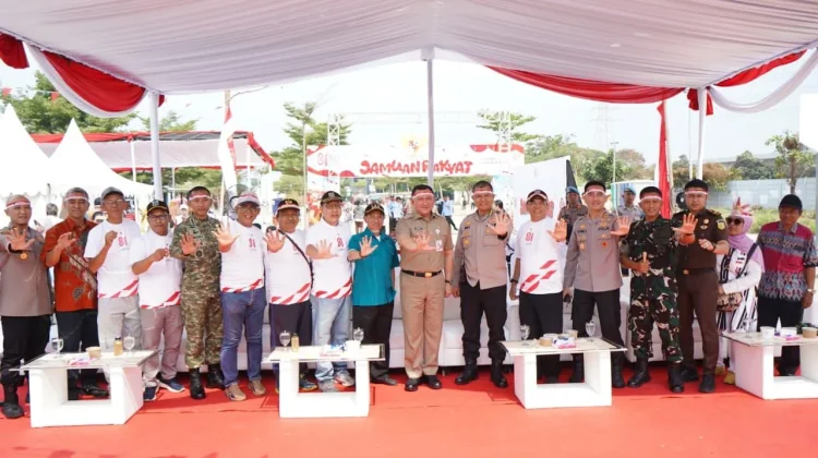 Rayakan HUT RI ke-81 Forkopimko Jakut Deklarasikan Anti Tawuran