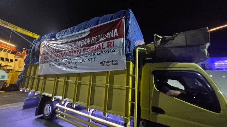 Ditjen Hubdat Optimalkan Penyeberangan Salurkan Bantuan Gempa NTT