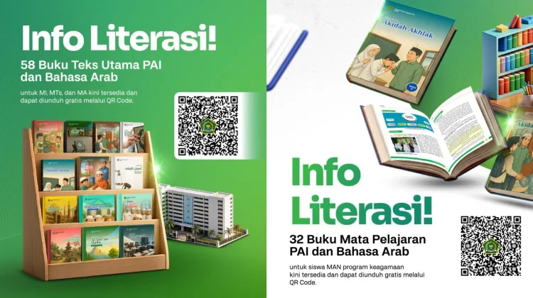 Cari Buku PAI dan Bahasa Arab untuk Siswa Madrasah? Ini Link Unduh dari Kemenag