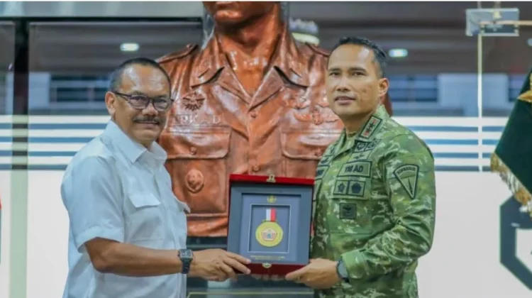 KONI DKI Jakarta Audiensi ke Mako Kopassus di Cijantung