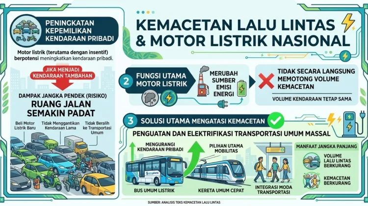 Motor Listrik Nasional, Solusi Energi atau Beban Kemacetan?
