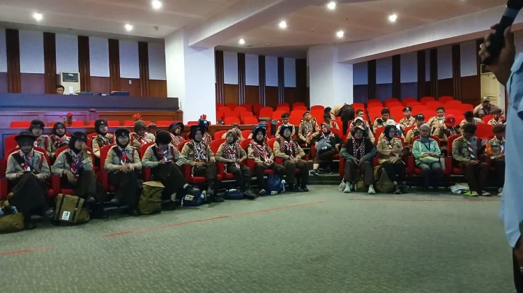 Peserta Jambore Nasional Zia Senang Berkunjung ke RRI