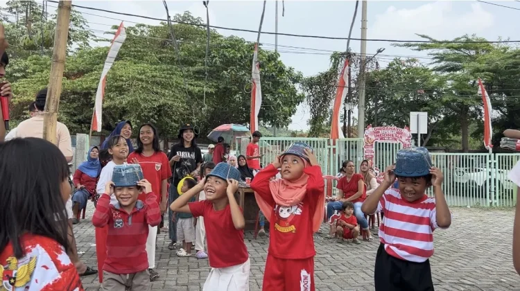 Semarak HUT ke-81 RI, Warga Kampung Mentengan RT 08/RW 03 Depok Gelar Beragam Lomba