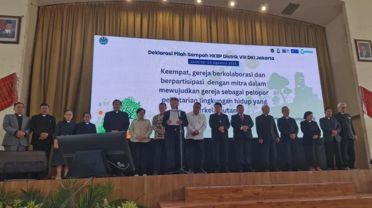 HKBP Distrik VIII DKI Jakarta Deklarasi Gerakan Pilah Sampah