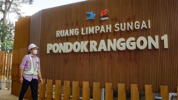 Ruang Limpah Sungai Pondok Ranggon, Si Pengendali Limpasan Air di Jakarta