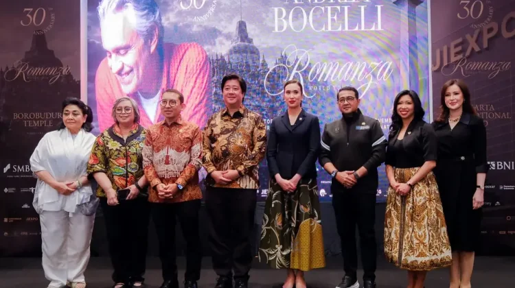 Andrea Bocelli Dijadwalkan Gelar Konser di Borobudur dan JIEXPO Kemayoran