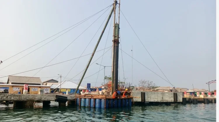Pemeliharaan Dermaga Pulau Panggang Rampung Desember 2026