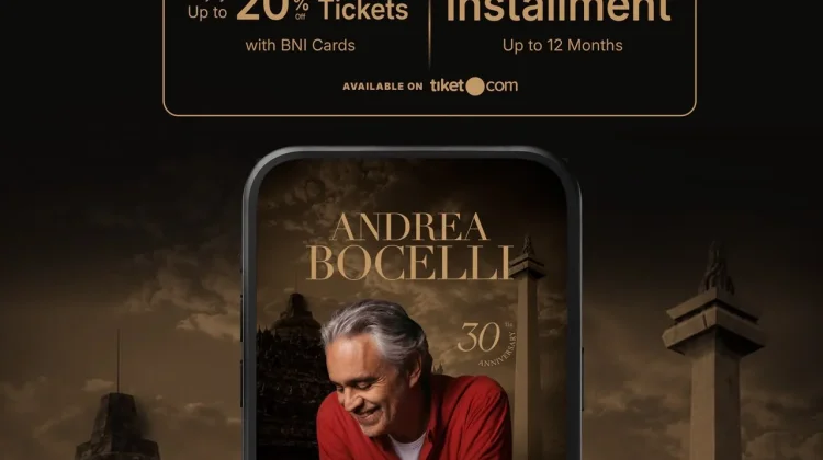BNI Hadirkan Akses Eksklusif Menikmati Andrea Bocelli Romanza di Indonesia