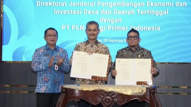PLN EPI-Kemendes PDT Gandeng BUM Desa Perkuat Pasokan Biomassa untuk PLTU