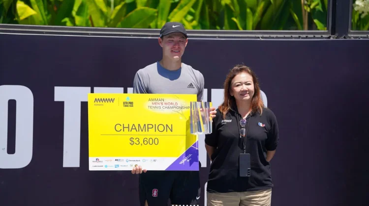 Alexander Chang juara UTR Pro Tennis Tour 2026 Bali