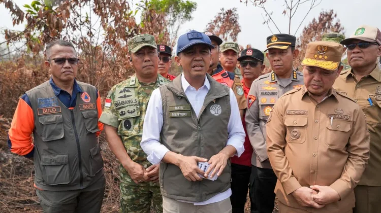 Menhut Raja Antoni BKO-kan 5.000 ASN Kehutanan Tangani Karhutla