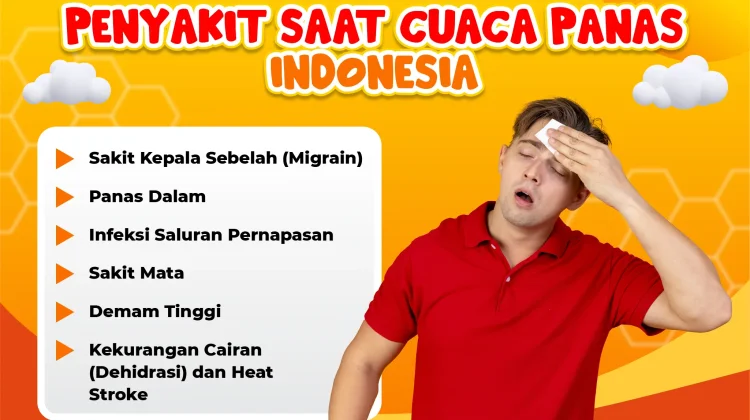 Saat Cuaca Panas, Ini Penyakit yang Perlu Diwaspadai