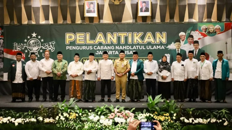 Sebanyak 68 Pengurus PCNU Jakarta Pusat Dilantik untuk Periode 2026-2031