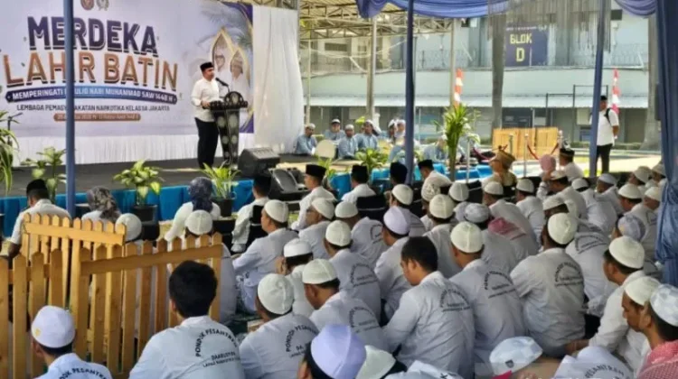 Lapas Narkotika Jakarta Gelar Maulid Nabi SAW