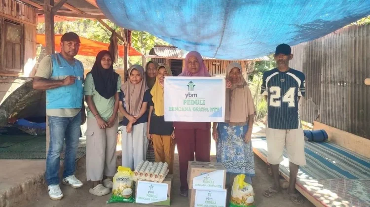 YBM PLN EPI Salurkan Bantuan untuk Penyintas Gempa NTT