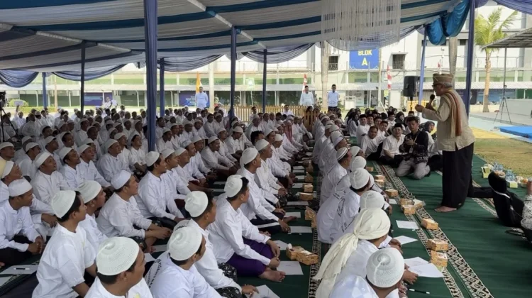 Ratusan Warga Binaan Gelar Maulid Nabi di Lapas Narkotika Jakarta