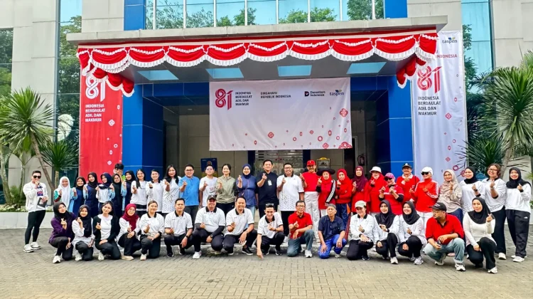 TASPEN Jakarta I Semarakkan HUT RI ke-81 dengan Kegiatan Pensioners Community