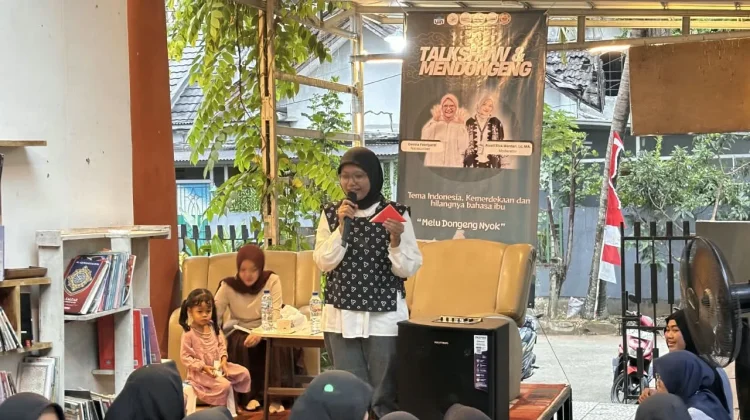 Melu Dongeng, Nyuk, Rawat Bahasa Ibu