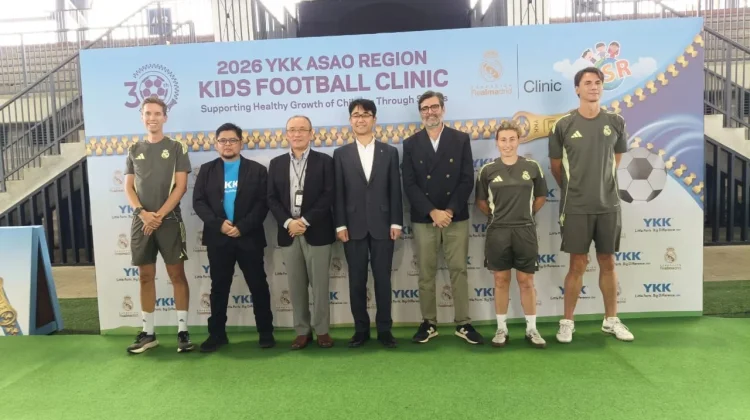 Dukung Sepak Bola Anak, YKK AKFC dan Real Madrid Foundation Gelar Clinic