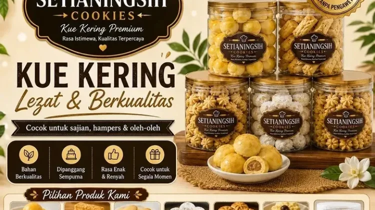 Setianingsih Cookies Buktikan Bisnis Bisa Dimulai dari Dapur