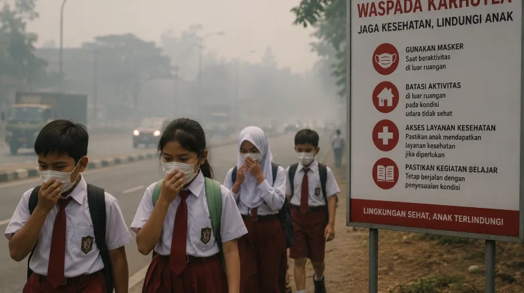Karhutla Uji Kesiapan Negara Lindungi Anak