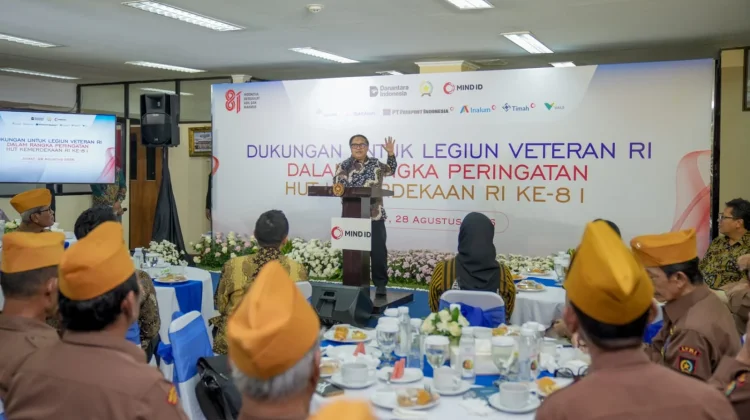 Apresiasi Pejuang Kemerdekaan, MIND ID Salurkan Bantuan bagi Veteran