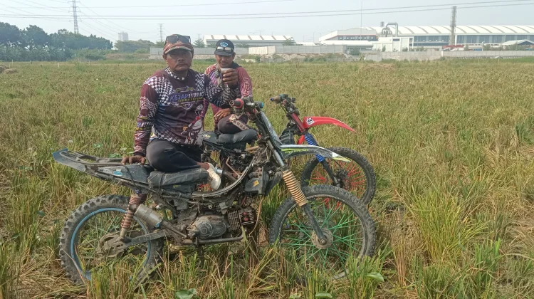 Roda-Roda Tangguh di antara Bulir Padi: Kisah Bang Udin Penakluk Jalan Setapak