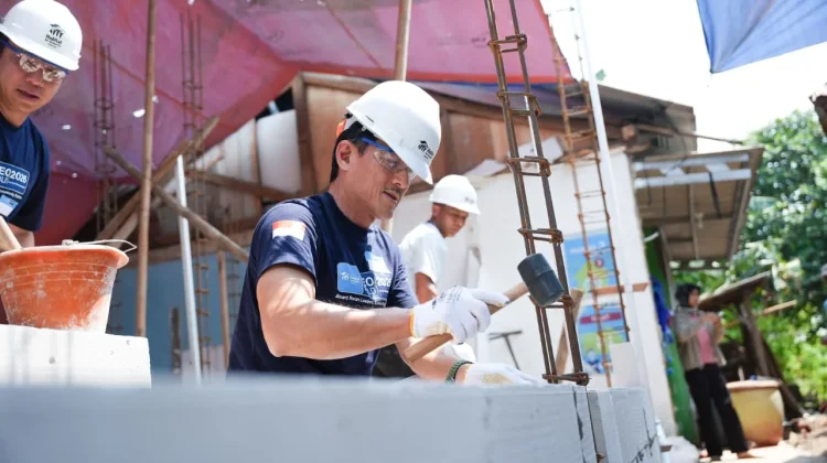 CEO Build 2026 Kembali Bangun 40 Rumah Layak Huni