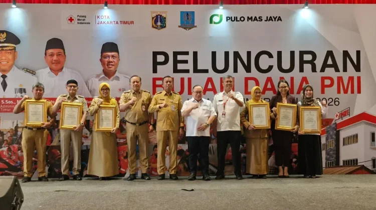 Bulan Dana PMI Jakarta Timur Resmi Diluncurkan