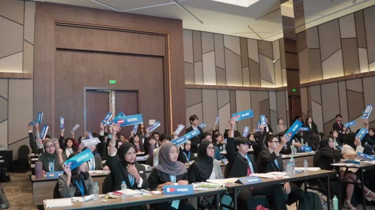 400 Pelajar Ikuti Simulasi Diplomasi Bahas Isu Global