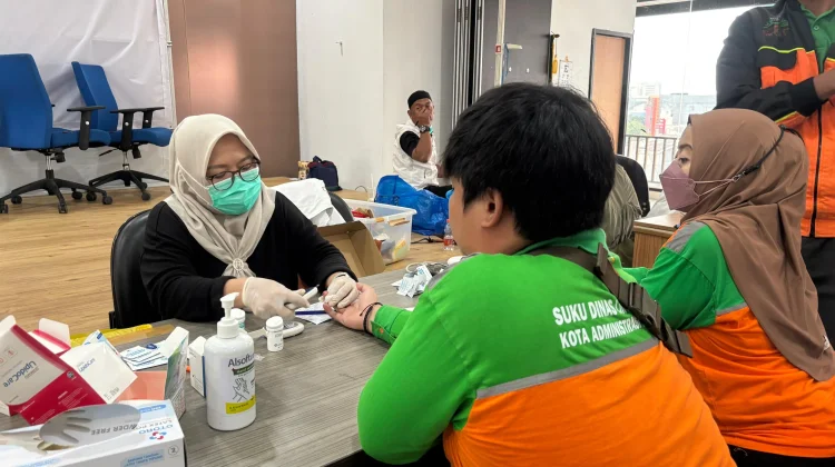 1.200 ASN dan PJLP LH Jakpus Jalani Pemeriksaan Kesehatan