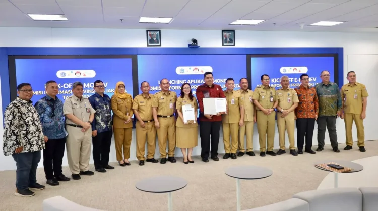 Sekko Jakpus Hadiri Kick Off E-Monev Keterbukaan Informasi