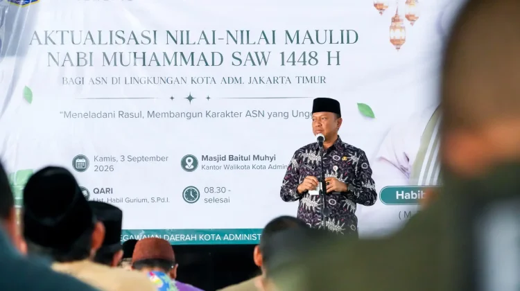 Wali Kota Munjirin: Maulid Nabi Jadi Momentum Tingkatkan Profesionalisme ASN