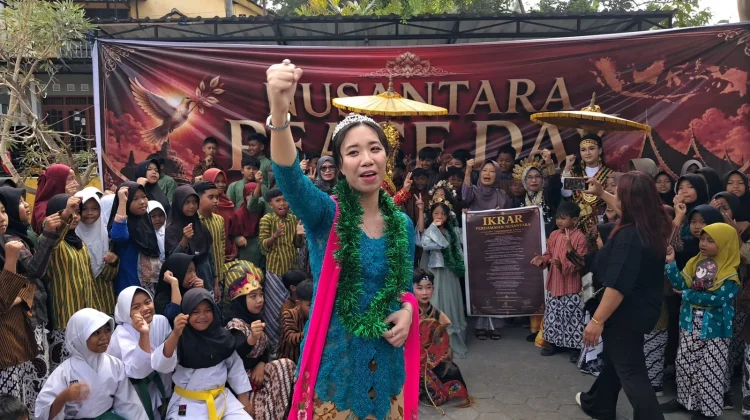 Princess Natasha Dematra Pimpin Ikrar Hari Perdamaian Nusantara