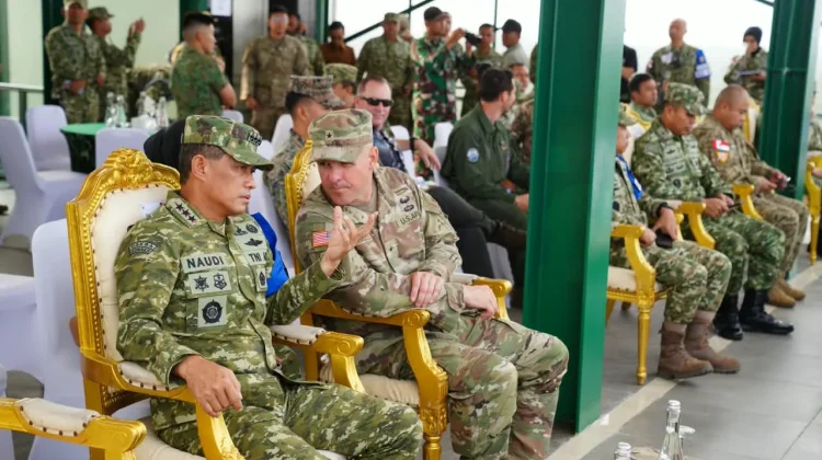 Satu Lapangan Tembak, Empat Negara Asah Kemampuan Tempur.