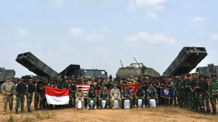 Komandan Kodiklat TNI Letjen TNI Mohamad Naudi Nurdika Hadiri Latgab SGS
