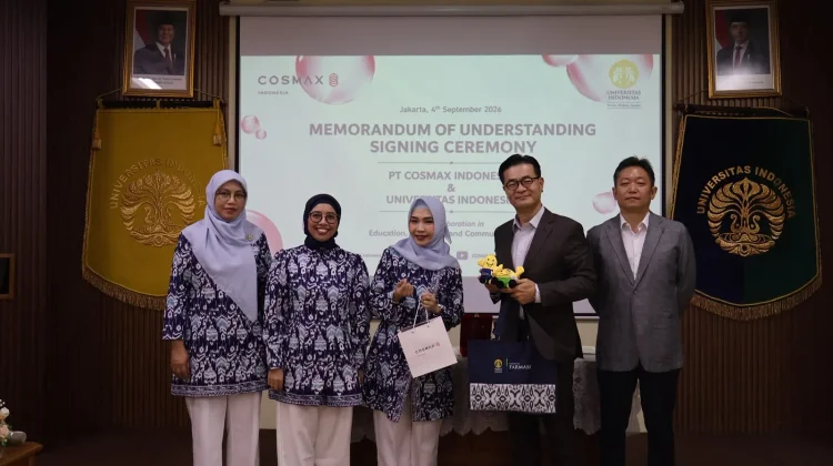 UI Dirikan SPF Center Bersama COSMAX Indonesia