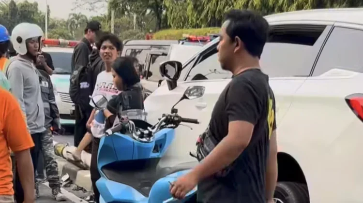 Hilang Kendali, Diduga Pemicu Kecelakaan Beruntun di Kembangan Jakbar