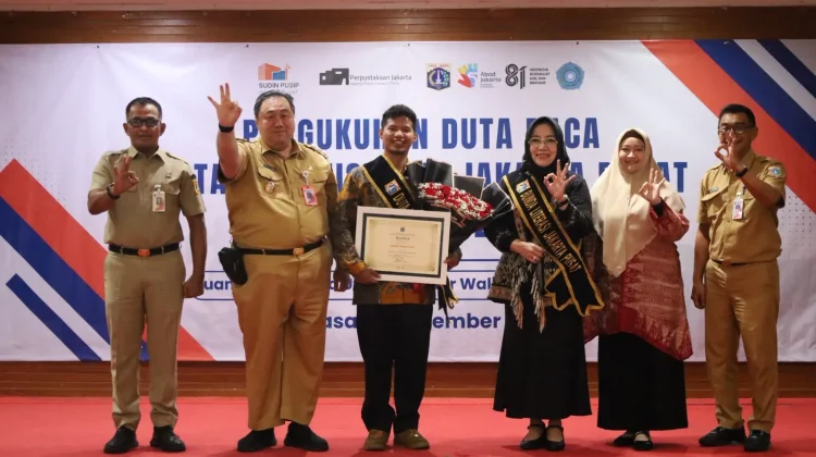 Duta Baca Jakarta Pusat 2026 Resmi Dikukuhkan